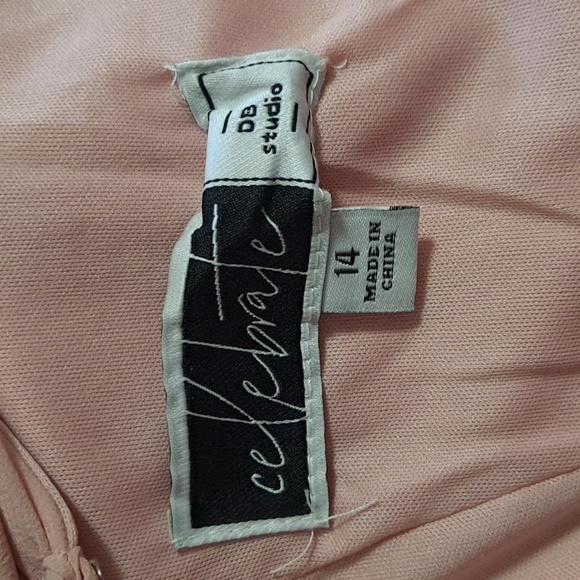 Gorgeous David's Bridal Maxi Bridesmaid Dress In "Ballet," Sz 14 - Picture 8 of 10